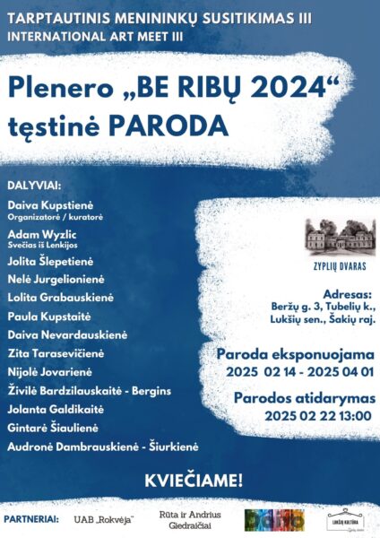 Plenero „Be ribų 2024“ tęstinė paroda