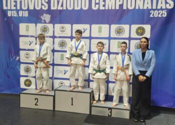 Simas Beloded – Lietuvos jaunučių ir jaunių atviro dziudo čempionato prizininkas