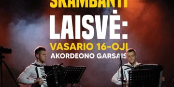 „Skambanti laisvė: Vasario 16–oji su akordeono garsais“