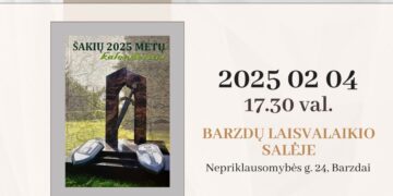 2025 m. Šakių kalendoriaus pristatymas