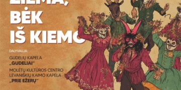 UŽGAVĖNIŲ ŠVENTĖ „ŽIEMA, ŽIEMA, BĖK IŠ KIEMO!“ | GUDELIAI