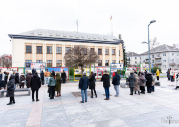 Atidaryta Marijampolės geležinkelio stoties 100 metų sukakčiai skirta paroda