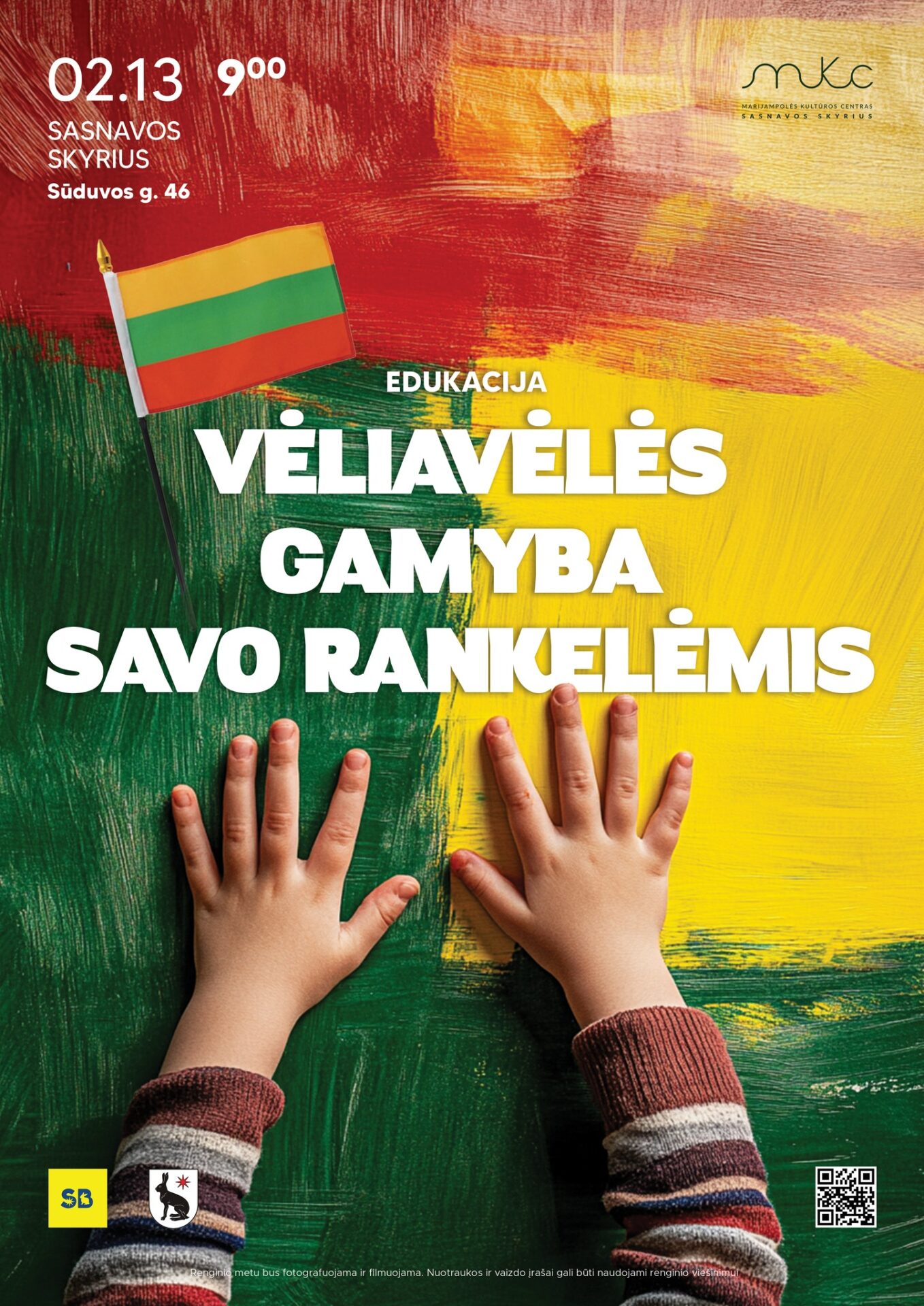 Edukacija „Vėliavėlės gamyba savo rankelėmis“