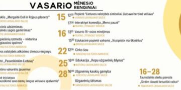 Kalvarijos KC renginiai. Vasaris 2025