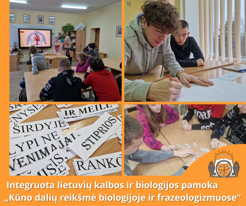 Lietuvių kalbos-biologijos pamoka