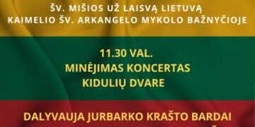 Lietuvos valstybės atkūrimo diena Kiduliuose