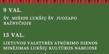 Lietuvos valstybės atkūrimo diena Lukšiuose