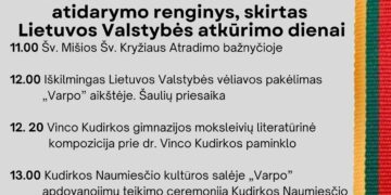 Mažosios Lietuvos kultūros sostinės atidarymo renginys, skirtas Lietuvos valstybės atkūrimo dienai