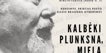 Renginys, skirtas poeto Kazio Bradūno atminimui „Kalbėki plunksna, miela drauge“