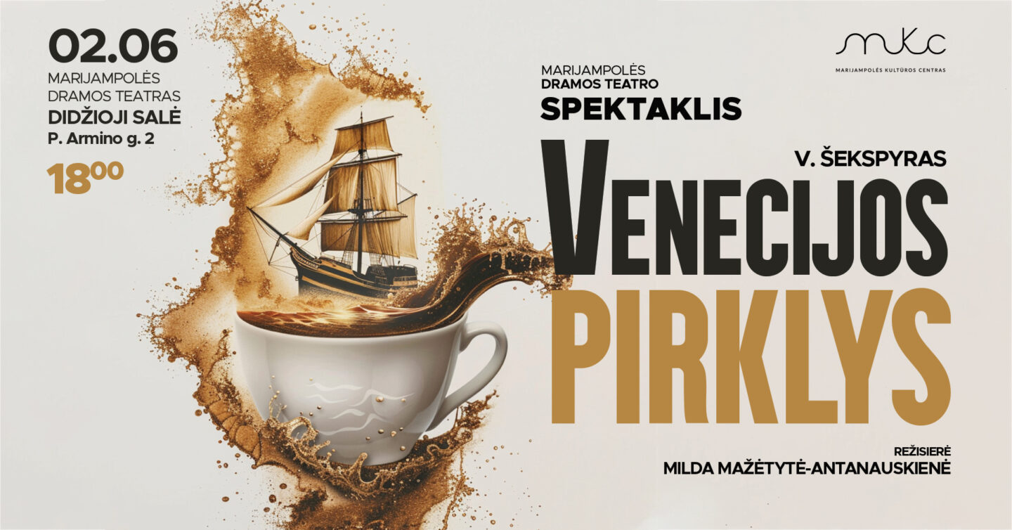 Spektaklis „Venecijos pirklys“