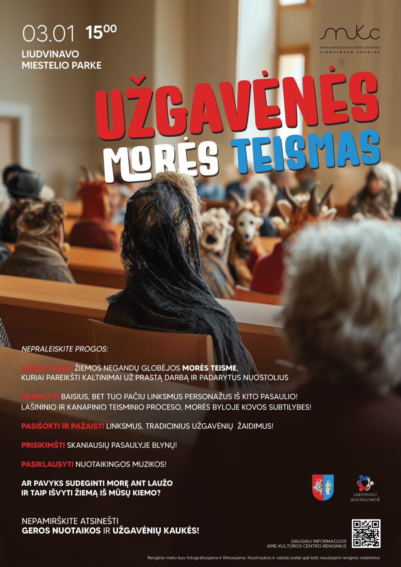 UŽGAVĖNĖS - MORĖS TEISMAS