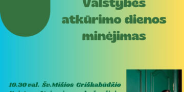Lietuvos valstybės atkūrimo diena Griškabūdyje