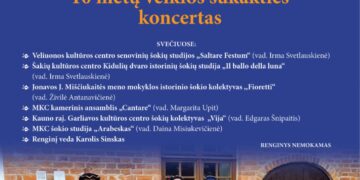 MRU Sūduvos akademijos istorinio šokio „Reverence“ 10 metų veiklos sukakties koncertas