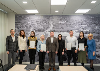 Įvertintas gabus Marijampolės jaunimas: įteiktos vardinės stipendijos