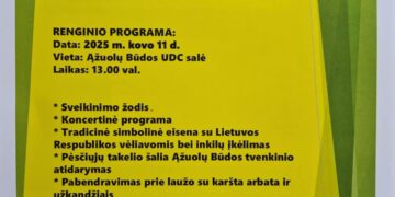 Tradicinė eisena „Apjuoskime Ąžuolų Būdą Lietuvos vėliava“