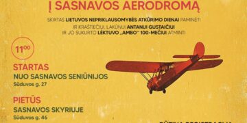 PĖSČIŲJŲ ŽYGIS Į SASNAVOS AERODROMĄ | SASNAVA