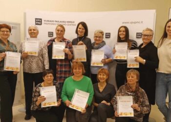 Marijampolės PRC atstovai Vilniuje / Marijampolės PRC nuotr.