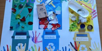 Apdovanoti konkurse „Jei rūšiavimas būtų paveikslas“ dalyvavę mokiniai