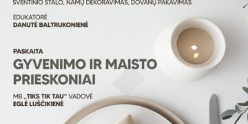 Edukacija „Išradingai dekoruosi - staigmeną padovanosi“