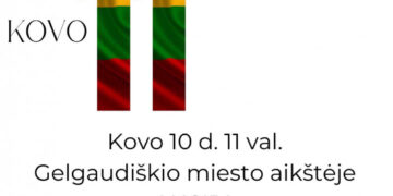 Lietuvos Nepriklausomybės atkūrimo dienai skirta akcija „Mūsų laisvės svajonės“