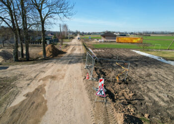 Geros naujienos Mokolų kaime: pradedami vandentiekio ir nuotekų tinklų įrengimo darbai