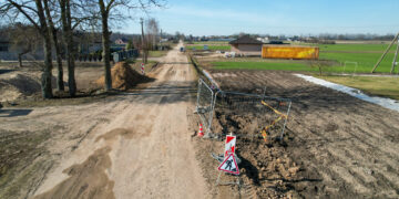 Geros naujienos Mokolų kaime: pradedami vandentiekio ir nuotekų tinklų įrengimo darbai