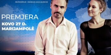 Jaudinantis spektaklis „Dviese ant stogo“