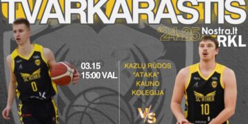 Kazlų Rūdos „Ataka”- Kauno Kolegija vs LCC
