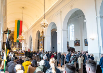 Lietuvos Nepriklausomybės atkūrimo 35-metis paminėtas Marijampolės savivaldybėje
