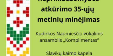 Lietuvos Nepriklausomybės atkūrimo dienos minėjimas