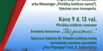 Lietuvos Nepriklausomybės atkūrimo dienos renginiai Pilviškiuose