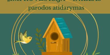 Šakių rajono moksleivių medžio darbų „Improvizacija – inkilas“ parodos atidarymas