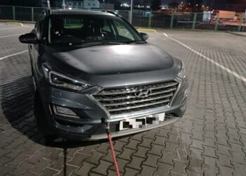 Rusijos pasienyje – britų policijos ieškomas visureigis „Hyundai Tucson“