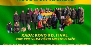 Žygis, skirtas Kovo 11 d. paminėti