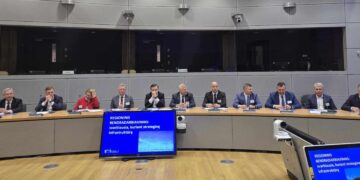 Šakių rajono savivaldybės meras dalyvavo susitikimuose Briuselyje