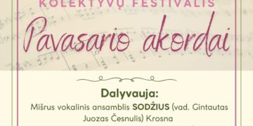 Tarptautinis senjorų kolektyvų festivalis „Pavasario akordai“