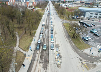 Kauno gatvėje prasidėjo kelio dangos atnaujinimo darbai