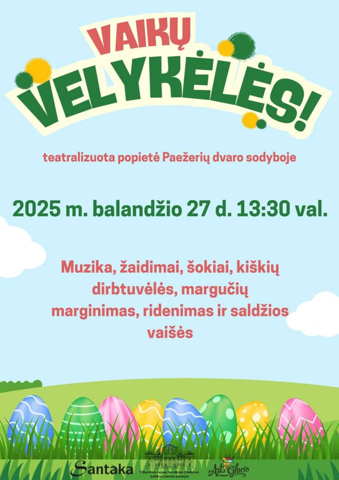 Vaikų velykėlės!