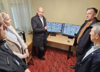 Šakiuose - išplėstas ir modernizuotas vaizdo stebėjimo kamerų tinklas