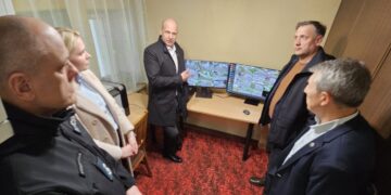 Šakiuose - išplėstas ir modernizuotas vaizdo stebėjimo kamerų tinklas