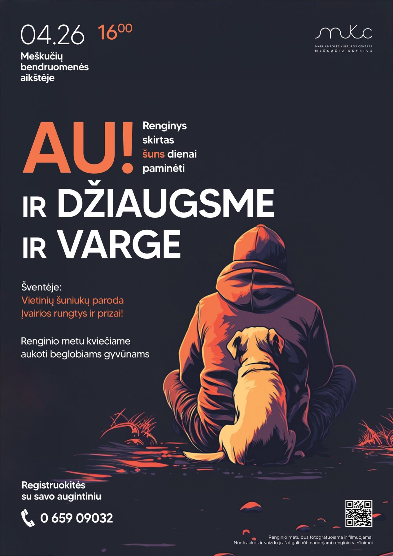 Renginys šuns dienai paminėti – „Au! Ir džiaugsme ir varge…“