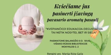 Kvepiančioji degustacija - edukacija
