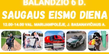 Saugaus eismo diena Marijampolėje