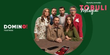 DOMINO teatras | komedija TOBULI MELAGIAI | MARIJAMPOLĖ