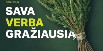VERBŲ RIŠIMO EDUKACIJA „SAVA VERBA GRAŽIAUSIA“