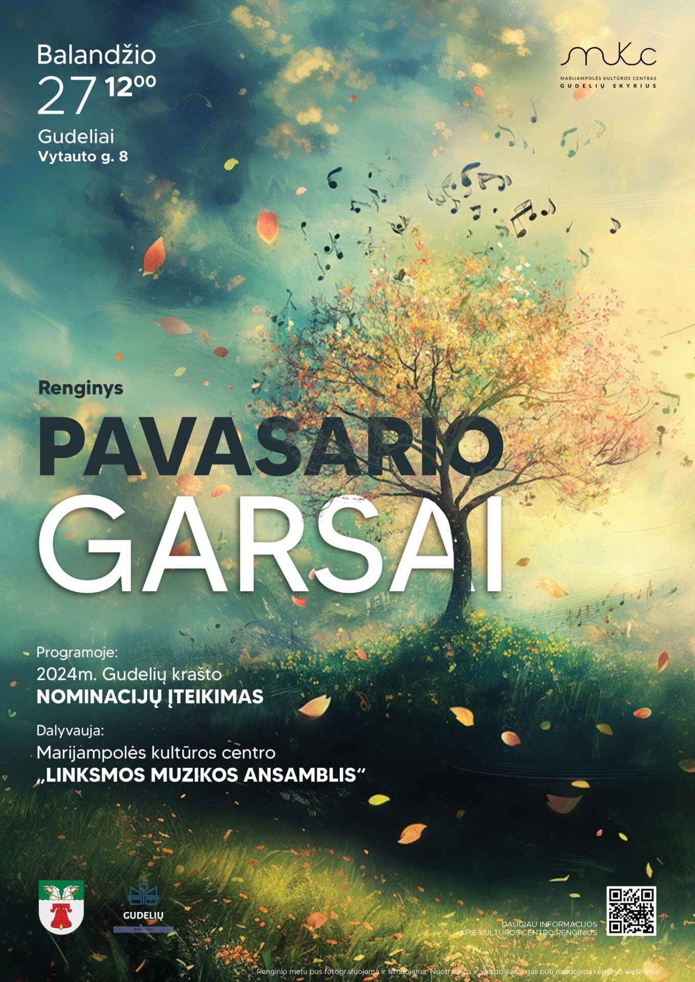 Nominacijų įteikimo šventė „Pavasario garsai“