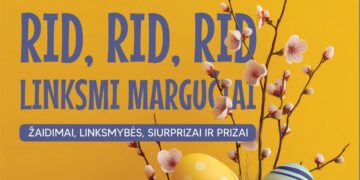 Mažosios Velykėlės „Rid, rid, rid linksmi margučiai“
