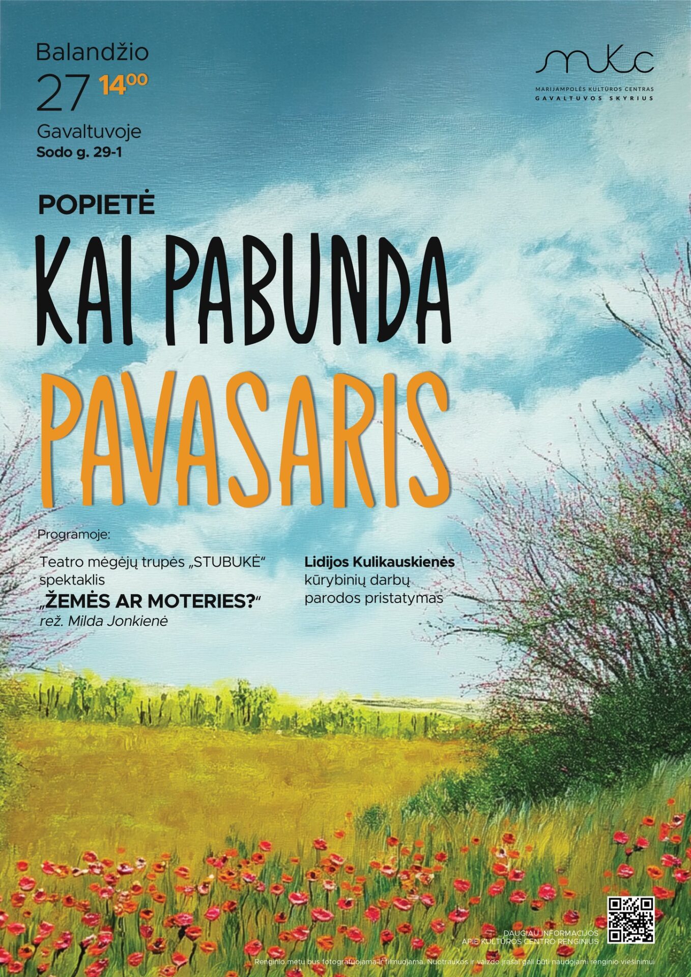 Popietė „Kai pabunda pavasaris“