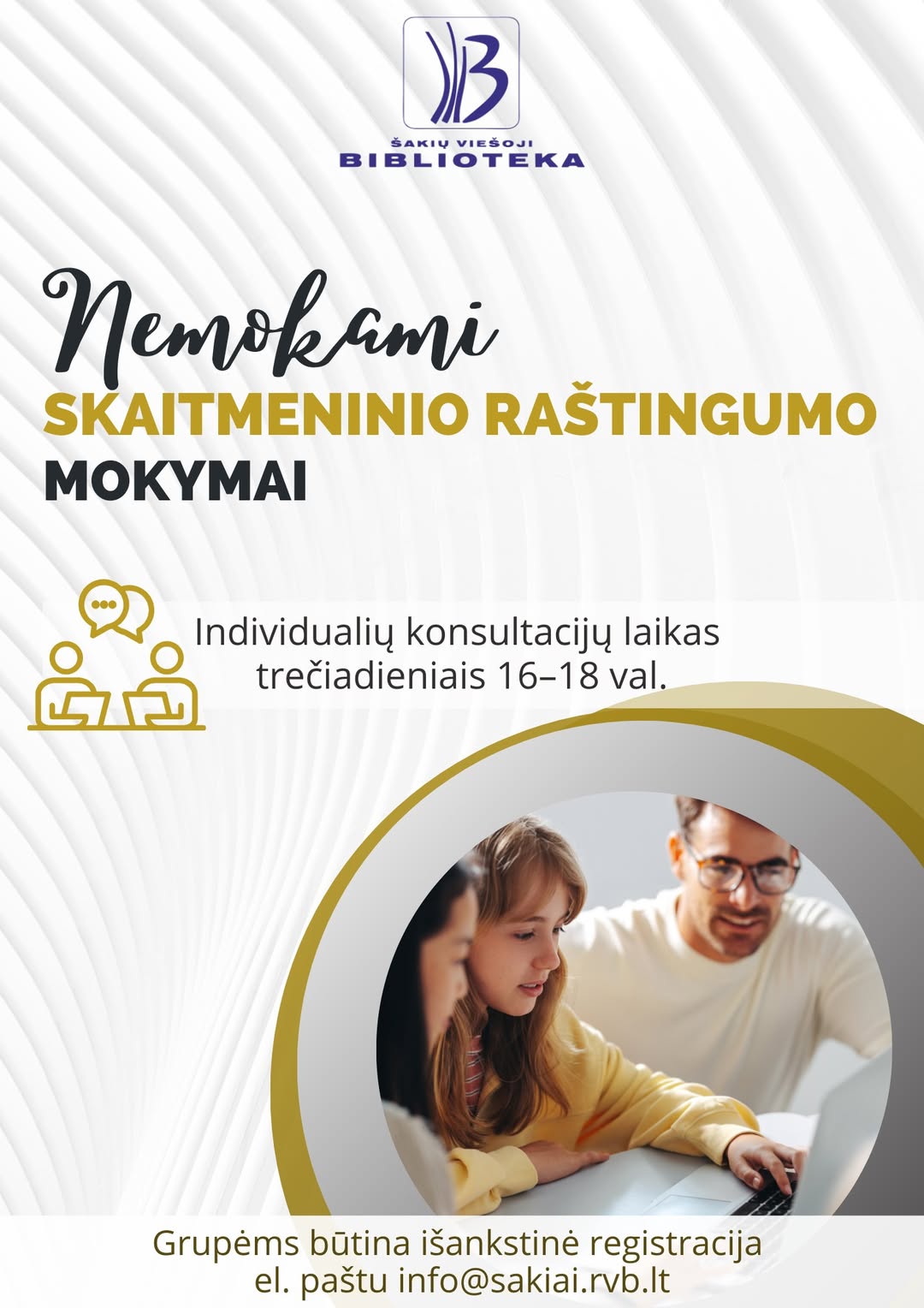NEMOKAMI SKAITMENINIO RAŠINGUMO MOKYMAI