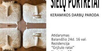 Gabrieliaus Bublaičio keramikos darbų paroda „SIELŲ PORTRETAI“